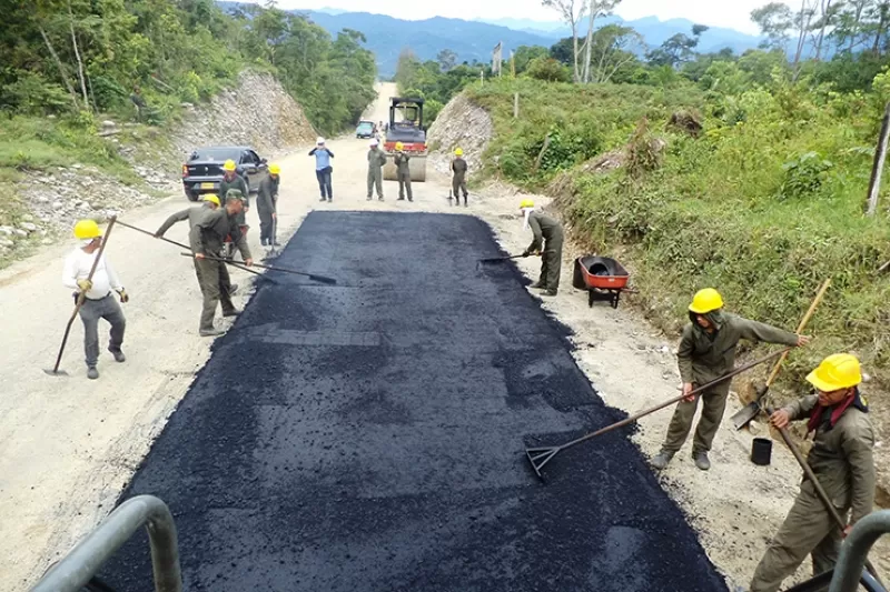 Obras sector de Cubará